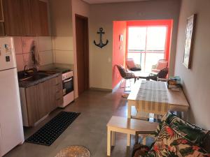 Kuchyň nebo kuchyňský kout v ubytování Excelente apartamento Villamares
