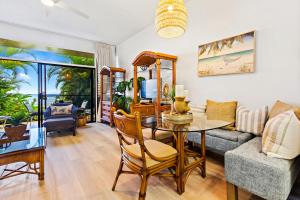 Χώρος καθιστικού στο Hale Mahina A103