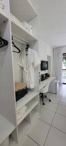 Kuchyňa alebo kuchynka v ubytovaní ILOA Residence Flat Alagoas