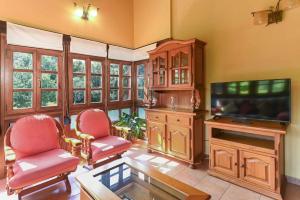 Кухня или мини-кухня в Apartamentos Rurales El Cuetu
