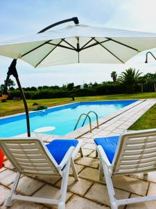 Bazén v ubytování Quinta Pomelo nebo v jeho okolí