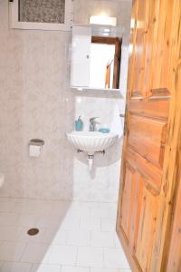 Koupelna v ubytování ZeusPlace Konaki House Leptokarya