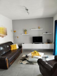 Μια τηλεόραση ή/και κέντρο ψυχαγωγίας στο Apartman L&M