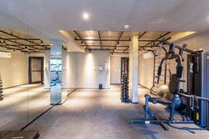 Het fitnesscentrum en/of fitnessfaciliteiten van Apartamento 51 Arte Itaim by OBA