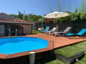 Πισίνα στο ή κοντά στο Prox Saint-Tropez - Maison 3 Chambres- 3 km Mer