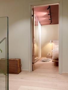 Koupelna v ubytování Skogsnært moderne rekkehus med uteområder