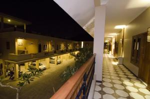 Balkon oz. terasa v nastanitvi Syailendra Hotel Syariah