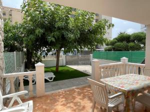 Patio nebo venkovní prostory v ubytování VACACIONES CHALET PEÑISCOLA 8-B Alquiler