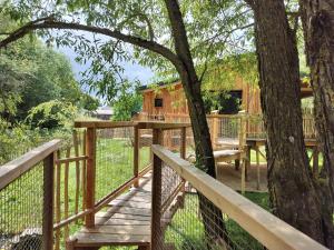 Zahrada ubytování La Cabane d'Ode