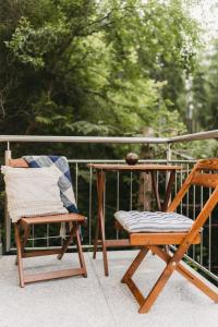 Μπαλκόνι ή βεράντα στο Apartament POD LASEM