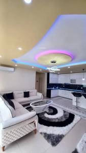 Posezení v ubytování Velipoja Grand Europa Resort - appartement luxe privé