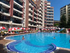 The swimming pool at or close to ADMIRAL PLAZA C 19 Private Cozy Studio SUNNY BEACH