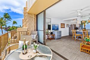 Balkón nebo terasa v ubytování Paki Maui 403