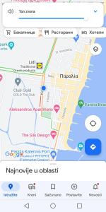 a map of the subway detector in dublin at Aleksandros Apartments in Paralia Katerinis