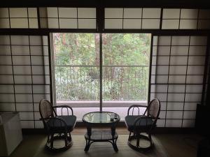 Χώρος καθιστικού στο B&B Retreat志摩