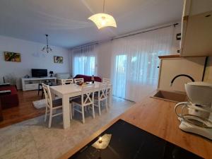 Kuchyňa alebo kuchynka v ubytovaní Apartment Novi Vinodolski 2423a