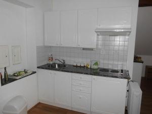 Kuchyňa alebo kuchynka v ubytovaní ABC apartments