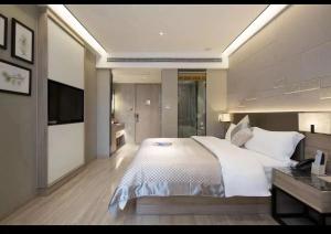 Легло или легла в стая в Morning Hotel, Wuhan Jinyin Lake Garden Expo Garden Yuya Yinhu City