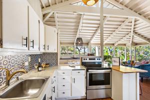 Kuchyň nebo kuchyňský kout v ubytování International Colony 17