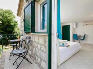 Balkón alebo terasa v ubytovaní Guesthouse Ana Trogir Old Town