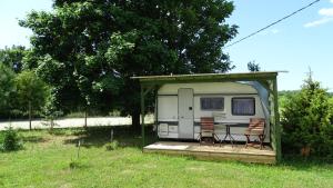 Zahrada ubytování Kastani Camping