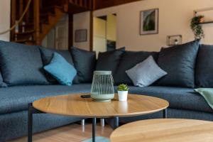 Posezení v ubytování Jungfrau-View Apartment, terrace & free parking