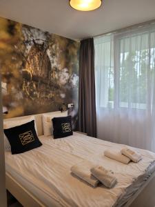 Postel nebo postele na pokoji v ubytování Balinn rooms