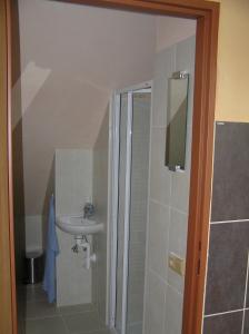 Kúpeľňa v ubytovaní Apartmán Můza