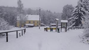 Penzion Chata Na Mlýně v zimě