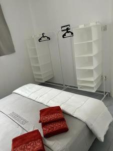 Ένα ή περισσότερα κρεβάτια σε δωμάτιο στο Villa 471 m2 sur la plage