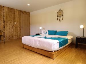HOTEL PANORAMA SOL客房内的一张或多张床位