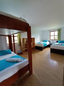 HOTEL PANORAMA SOL客房内的一张或多张床位