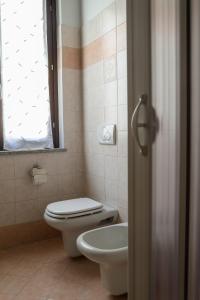 Kylpyhuone majoituspaikassa Piccola Corte