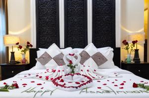 Letto o letti in una camera di Siem Reap Comforts Hostel