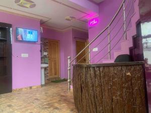 TV a/nebo společenská místnost v ubytování Penthouse Villa