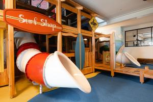 Glamping Schotsman客房内的一张或多张双层床