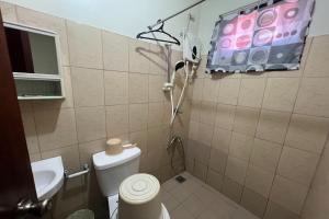 Koupelna v ubytování Tenzai Homestay