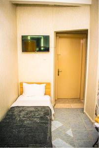 Posteľ alebo postele v izbe v ubytovaní AyaSofiA luxury Studio with balcony