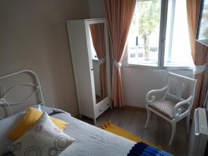 Łóżko lub łóżka w pokoju w obiekcie CASA DA MADRIÑA