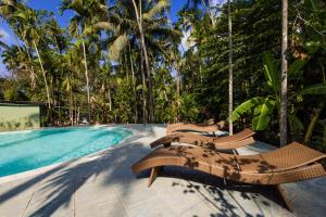 Poolen vid eller i närheten av Oceanature Alibaug