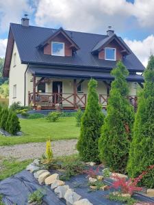 Vonkajšia záhrada v ubytovaní Domek Limba