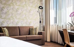 Posezení v ubytování Lindner Hotel Bratislava, part of JdV by Hyatt