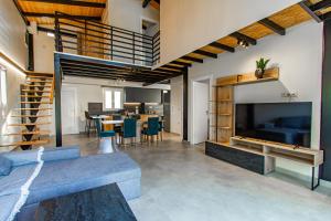 Μια τηλεόραση ή/και κέντρο ψυχαγωγίας στο Villa Ca d' Oro