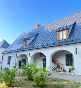 Budova, kde se aparthotel nachází