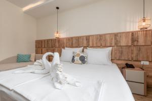 Letto o letti in una camera di Hotel Olea