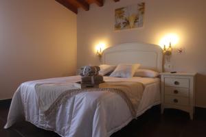 Postel nebo postele na pokoji v ubytování Camino del Norte Santillana del Mar