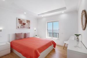 Postel nebo postele na pokoji v ubytování Moderno e renovado T2