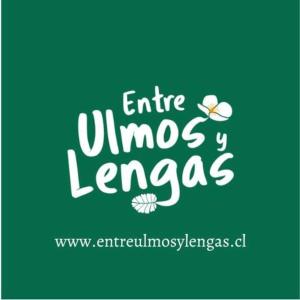 een bord dat luidt: enter unoslezlezlezlez bij Casa Entre Ulmos y Lengas in Puerto Natales