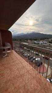 Балкон или терраса в Apartamento con vista en L'Hospitalet del Infant