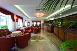 A seating area at Hotel Capanni